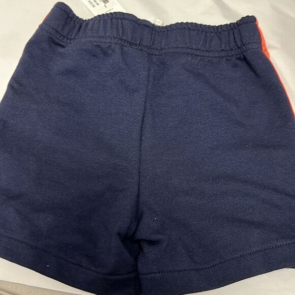 Janie and Jack 100034560 Stripe Knit Short - true navy NWT size 12-18 m - Picture 8 of 11